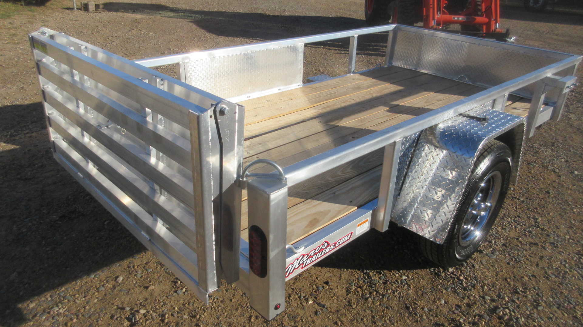 New 2026 Quality Steel and Aluminum 6210 Utility Trailer