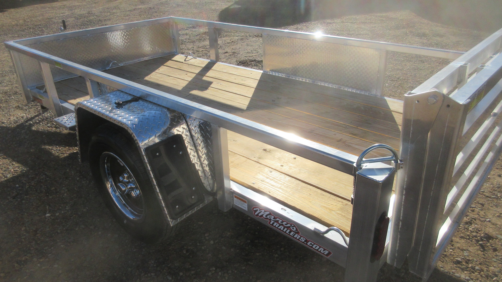 New 2026 Quality Steel and Aluminum 6210 Utility Trailer
