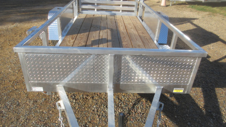 New 2026 Quality Steel and Aluminum 6210 Utility Trailer