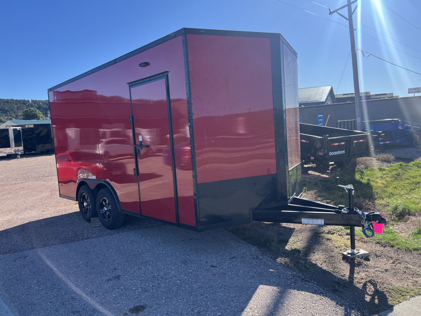 New 2026 Sawyer Trailers 8X16 TA3 Cargo / Enclosed Trailer