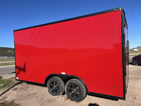 New 2026 Sawyer Trailers 8X16 TA3 Cargo / Enclosed Trailer