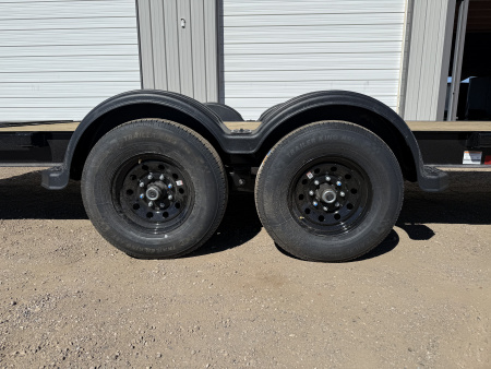 New 2026 PJ 83''x24' BP 8" I-Beam Equipment Trailer - EV