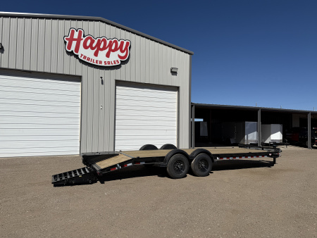 New 2026 PJ 83''x24' BP 8" I-Beam Equipment Trailer - EV