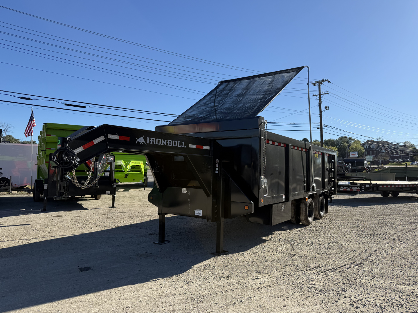 New 2026 Iron Bull DMG 20K 20' GN DUMP Dump Trailer
