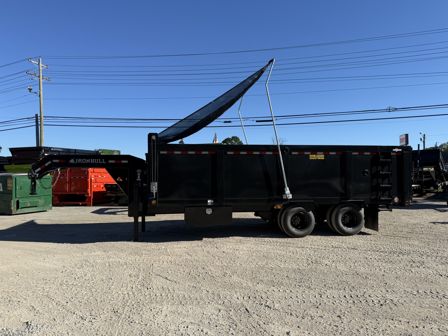 New 2026 Iron Bull DMG 20K 20' GN DUMP Dump Trailer