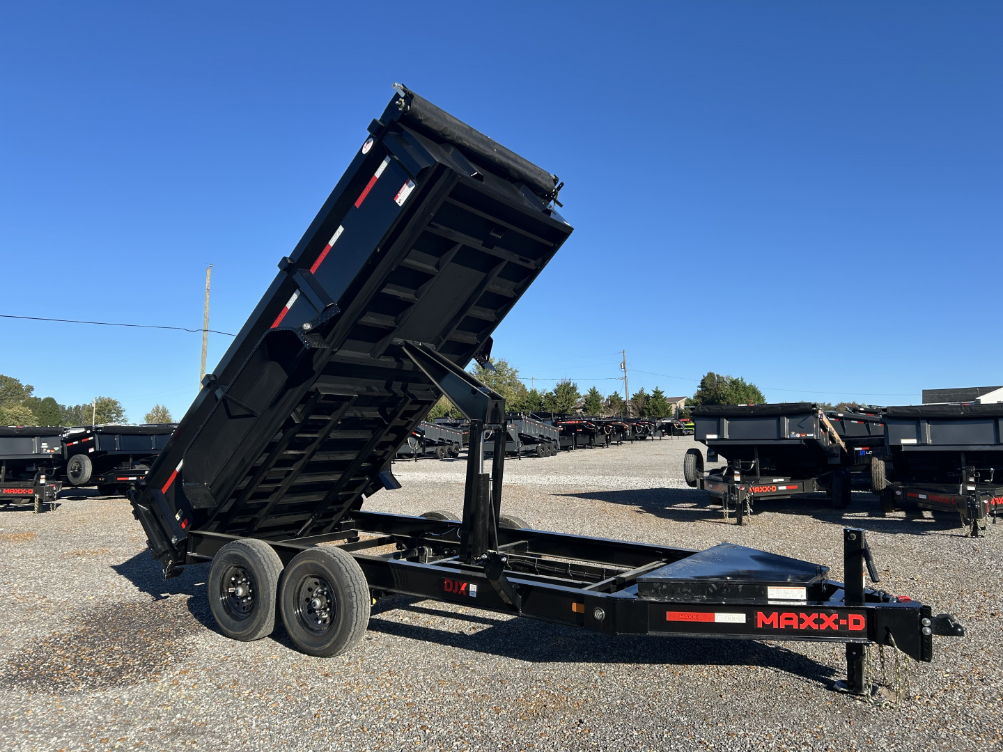 New 2026 MAXXD Dump Trailer | 14' x 83" | 14K GVWR