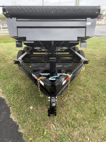 New 2026 PJ Trailers 12' x 83" Low Pro Dump Trailer