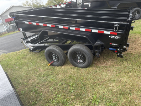 New 2026 PJ Trailers 12' x 83" Low Pro Dump Trailer