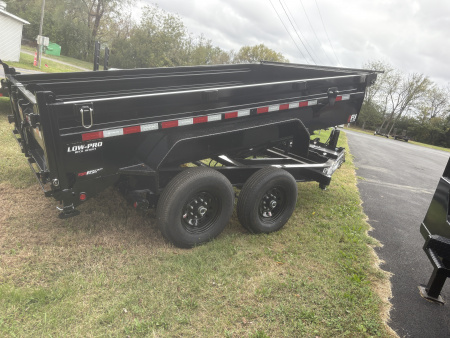 New 2026 PJ Trailers 12' x 83" Low Pro Dump Trailer
