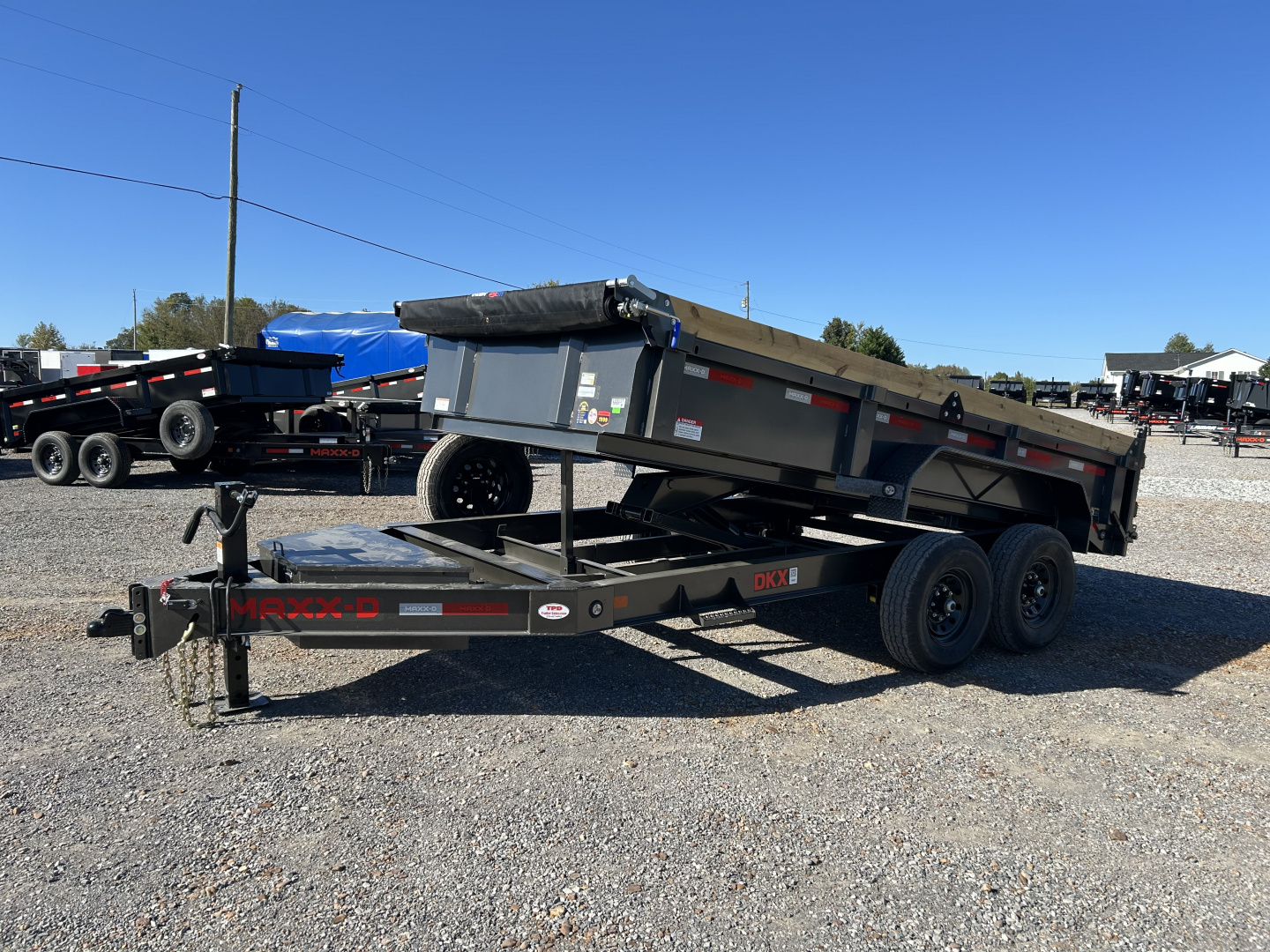 New 2026 MAXXD Dump Trailer | 83" x 14' | 14K GVWR