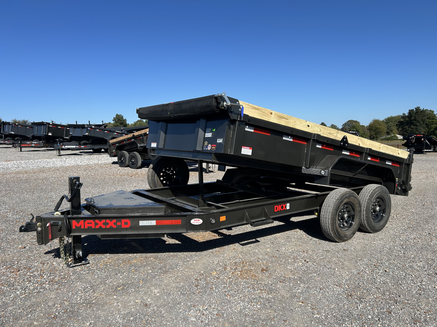 New 2026 MAXXD Dump Trailer | 83" x 14' | 14K GVWR