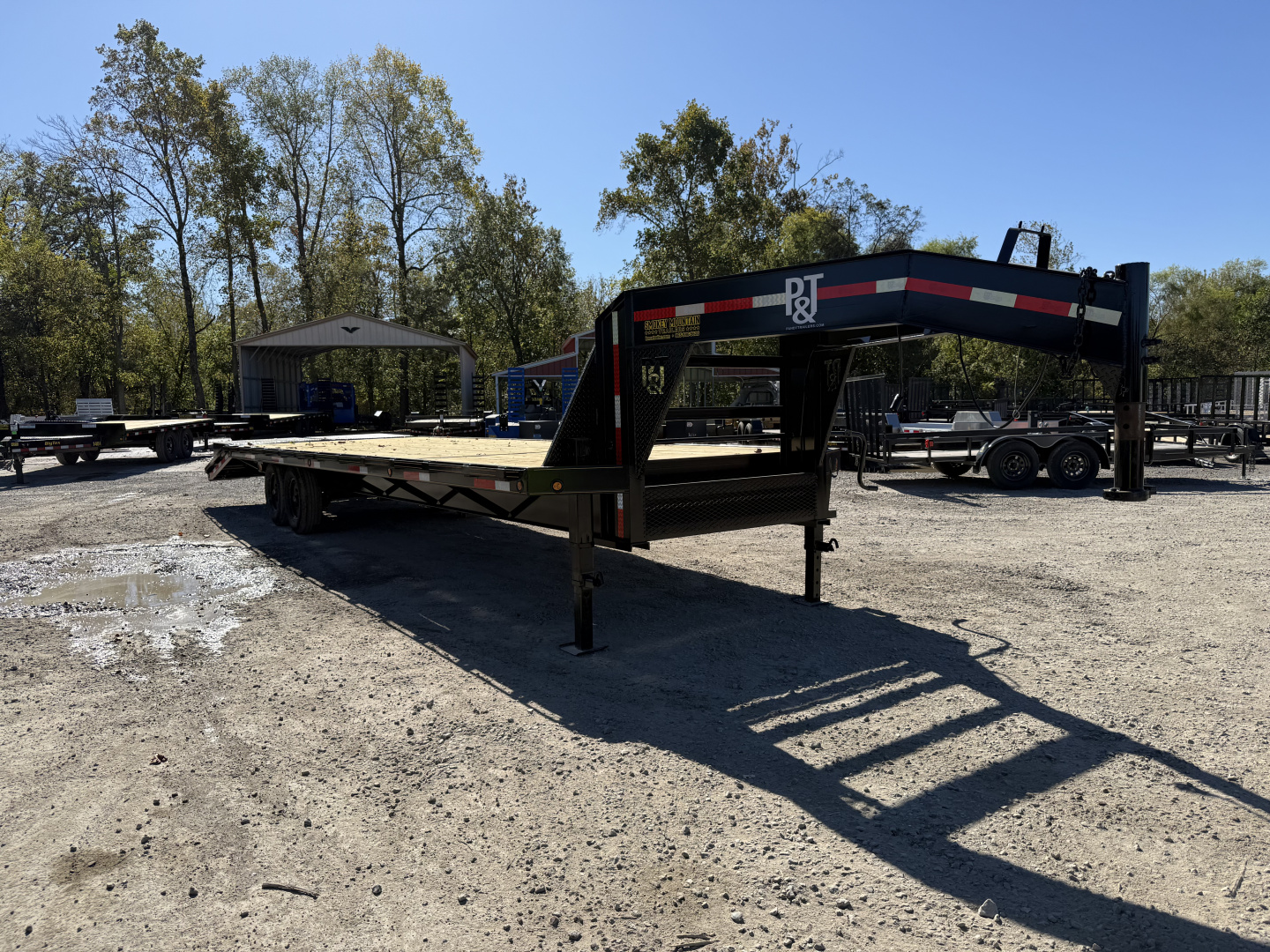 New 2026 P & T Trailers 14K 25+5 MEGA Equipment Trailer
