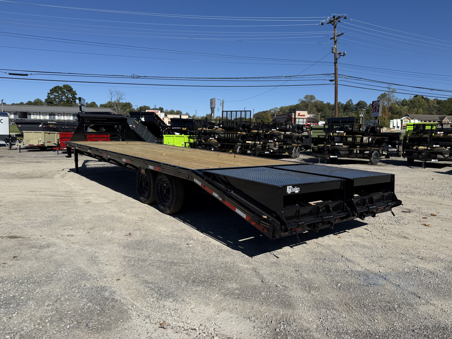 New 2026 P & T Trailers 14K 25+5 MEGA Equipment Trailer