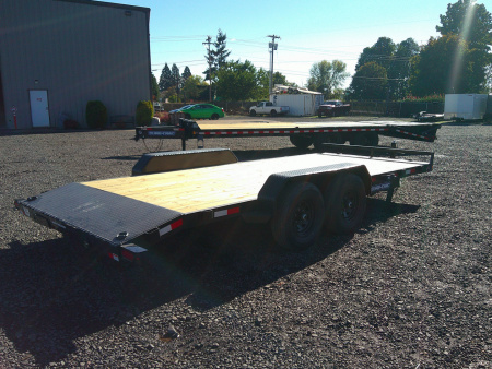 New 2026 Sure-Trac 7x18 (16+2) Car Hauler 7K