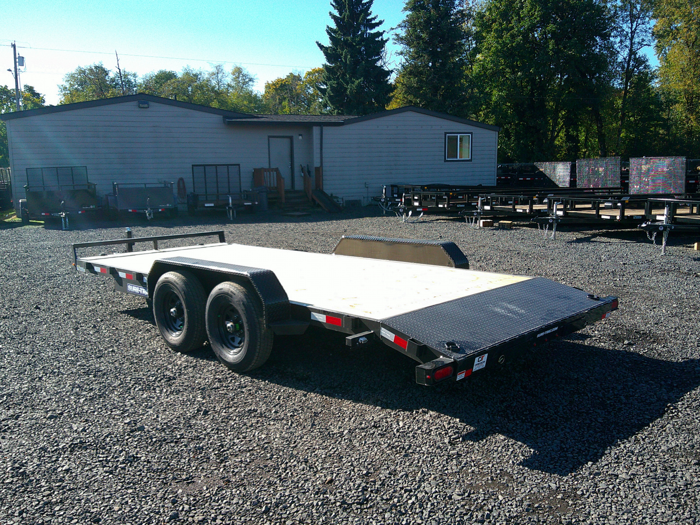 New 2026 Sure-Trac 7x18 (16+2) Car Hauler