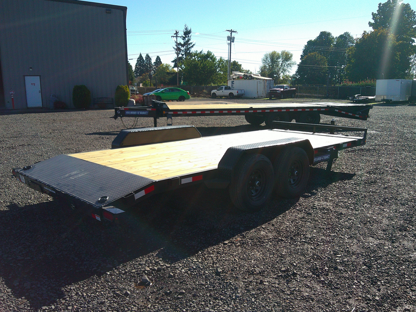 New 2026 Sure-Trac 7x18 (16+2) Car Hauler 10K