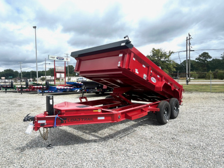 New 2026 Load Trail 7X14 14K Low Pro w/ 2' Sides Dump Trailer *FALL SALE*