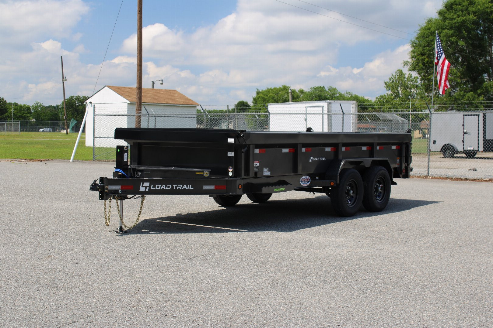New 2026 Load Trail 7X14 14K Low Pro w/ 2' Sides Dump Trailer *FALL SALE*