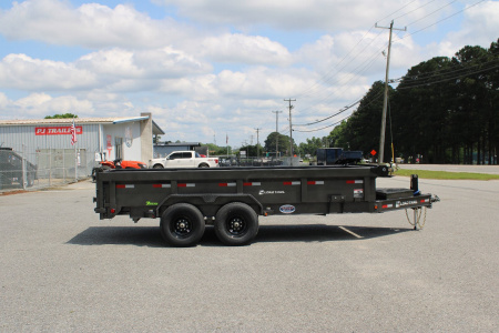 New 2026 Load Trail 7X14 14K Low Pro w/ 2' Sides Dump Trailer *FALL SALE*