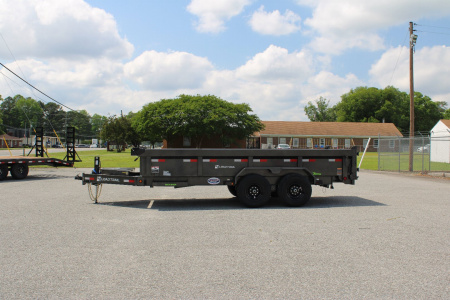 New 2026 Load Trail 7X14 14K Low Pro w/ 2' Sides Dump Trailer *FALL SALE*