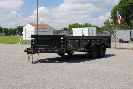 New 2026 Load Trail 7X14 14K Low Pro w/ 2' Sides Dump Trailer *FALL SALE*
