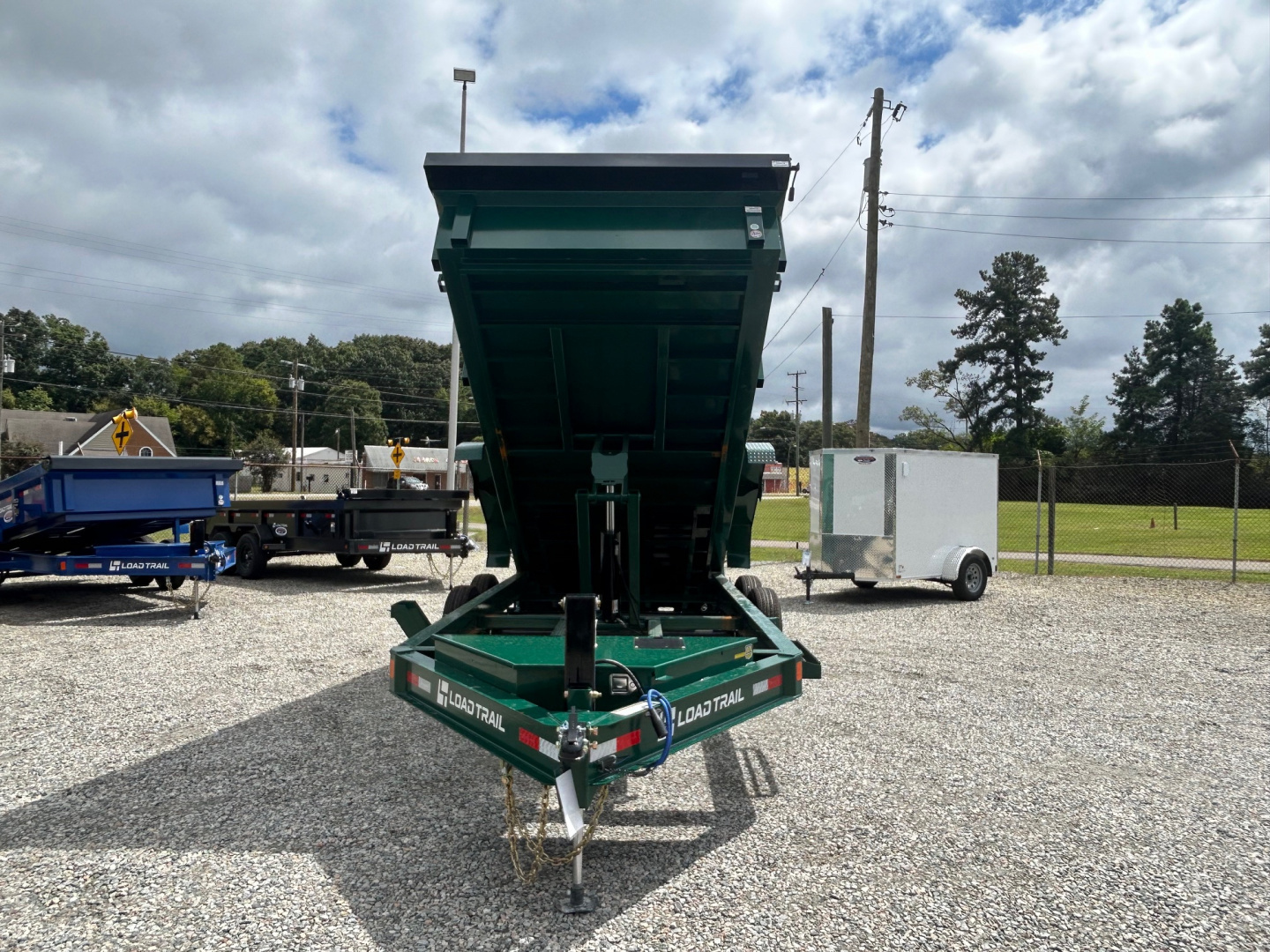 New 2026 Load Trail 7X16 14K Low Pro w/ 2' Sides Dump Trailer