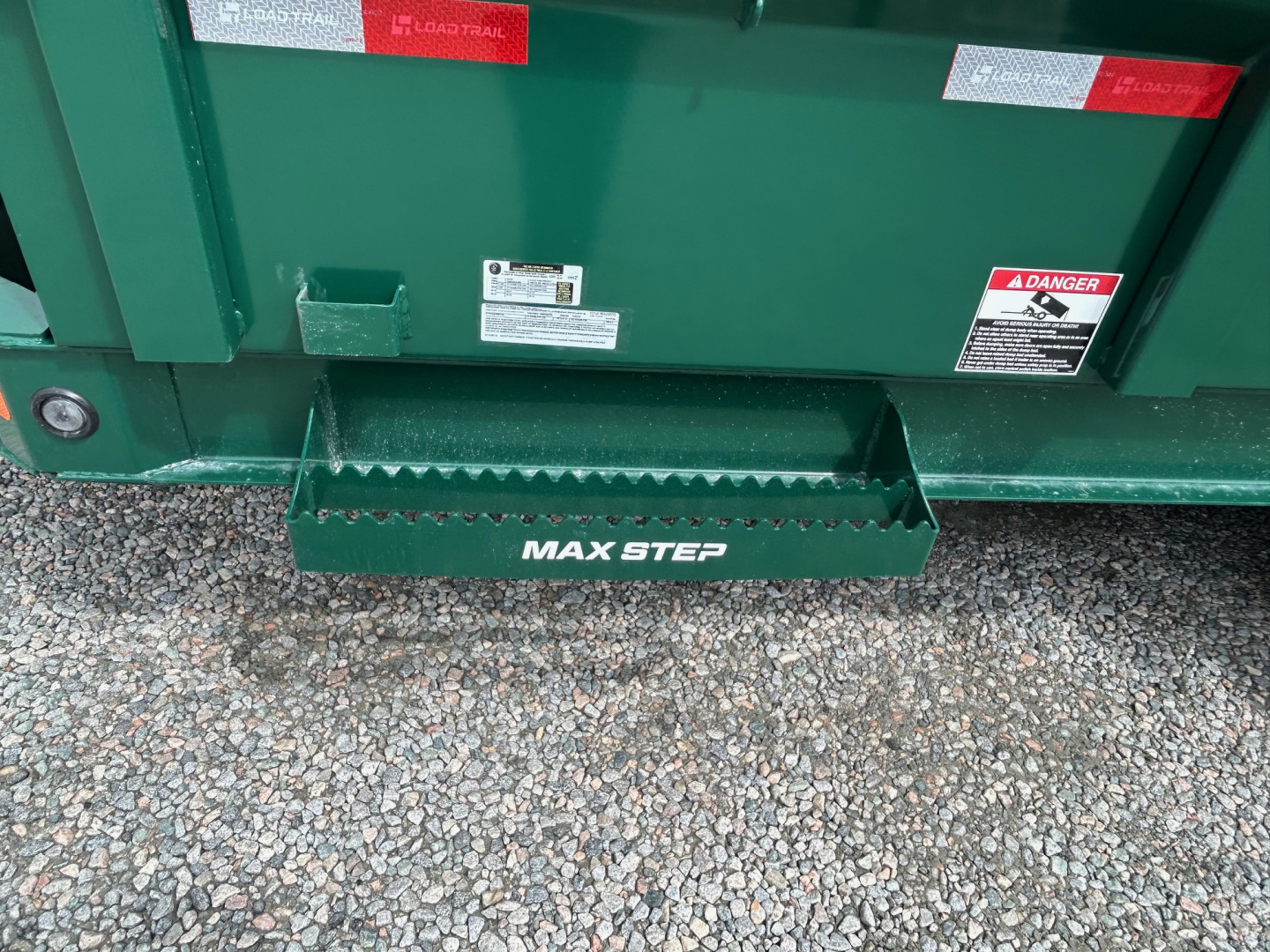 New 2026 Load Trail 7X16 14K Low Pro w/ 2' Sides Dump Trailer