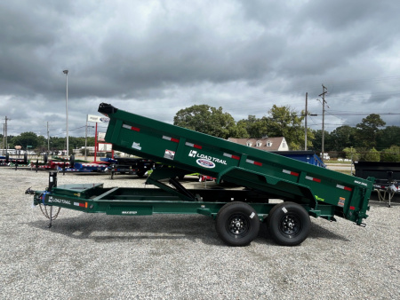 New 2026 Load Trail 7X16 14K Low Pro w/ 2' Sides Dump Trailer