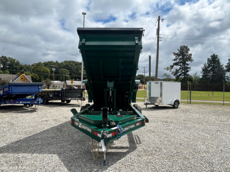 New 2026 Load Trail 7X16 14K Low Pro w/ 2' Sides Dump Trailer