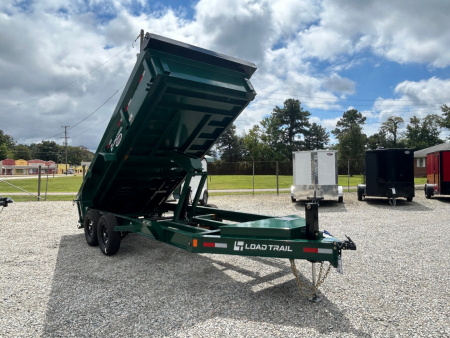 New 2026 Load Trail 7X16 14K Low Pro w/ 2' Sides Dump Trailer