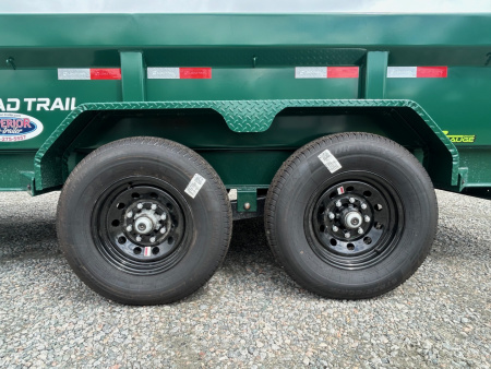 New 2026 Load Trail 7X16 14K Low Pro w/ 2' Sides Dump Trailer