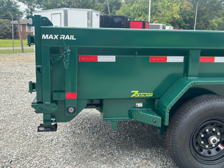 New 2026 Load Trail 7X16 14K Low Pro w/ 2' Sides Dump Trailer