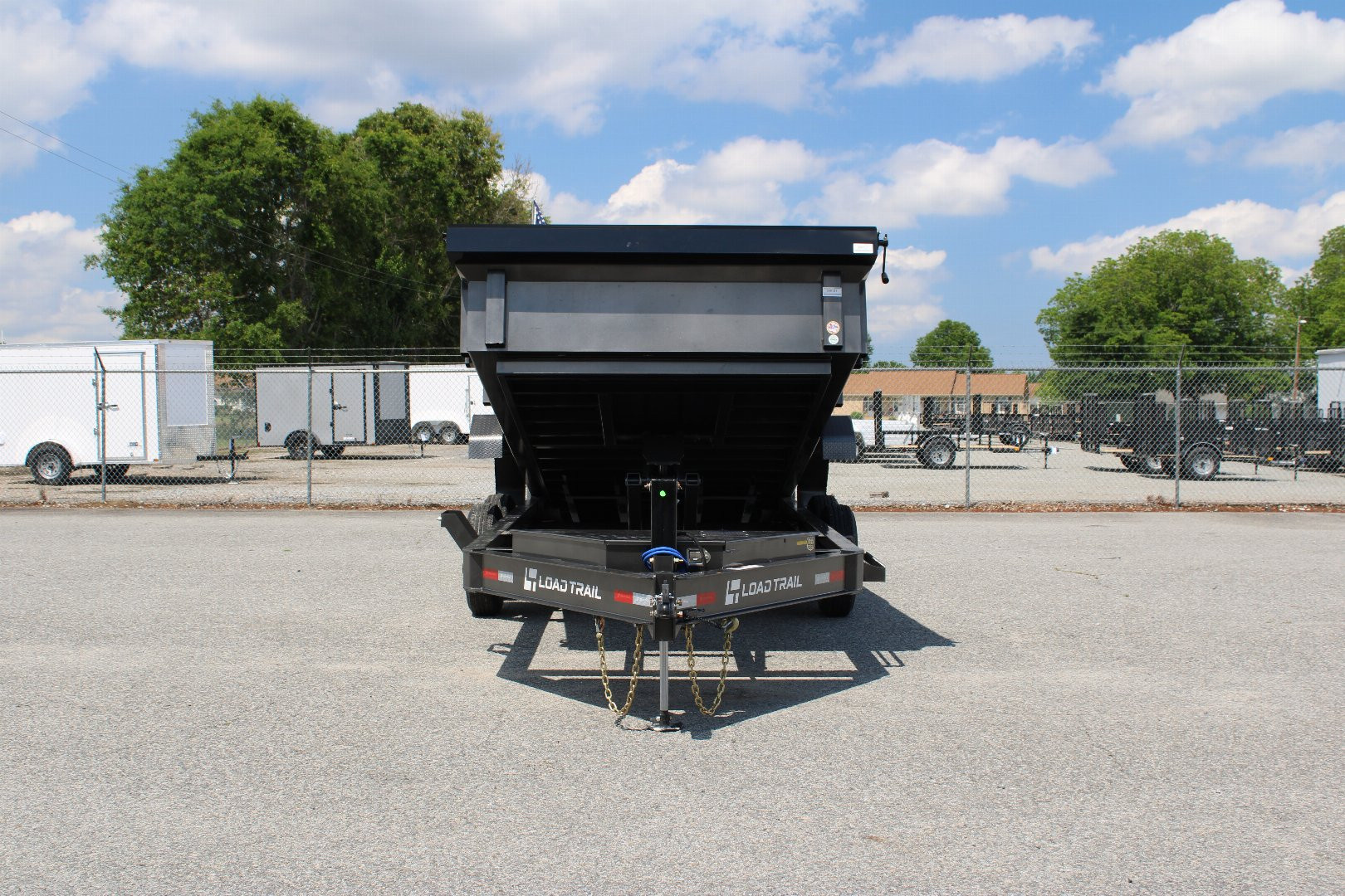 New 2026 Load Trail 7X16 14K Low Pro w/ 2' Sides Dump Trailer