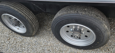 New 2025 Maxwell 20K# GVWR Flatbed Equipment Trailer