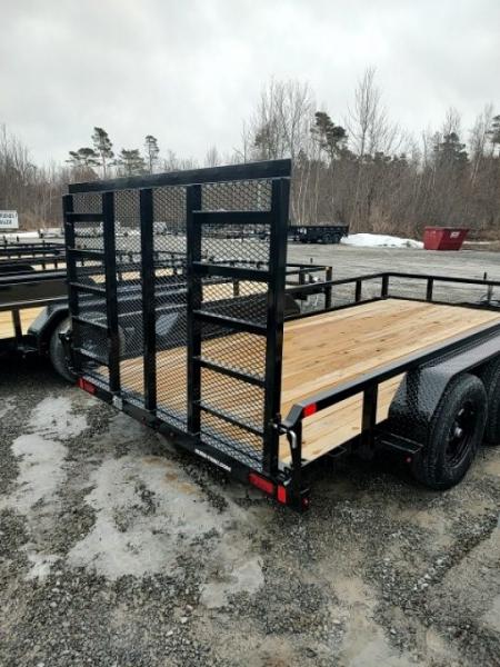 New 2026 Sure-Trac 7'X14' 7k Tube Top Utility Trailer
