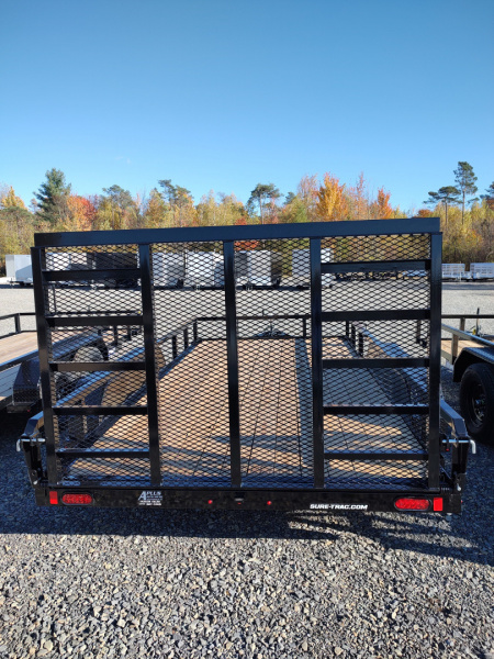 New 2025 Sure-Trac STUTT8214-BP-070 7X14 UTILITY 7k