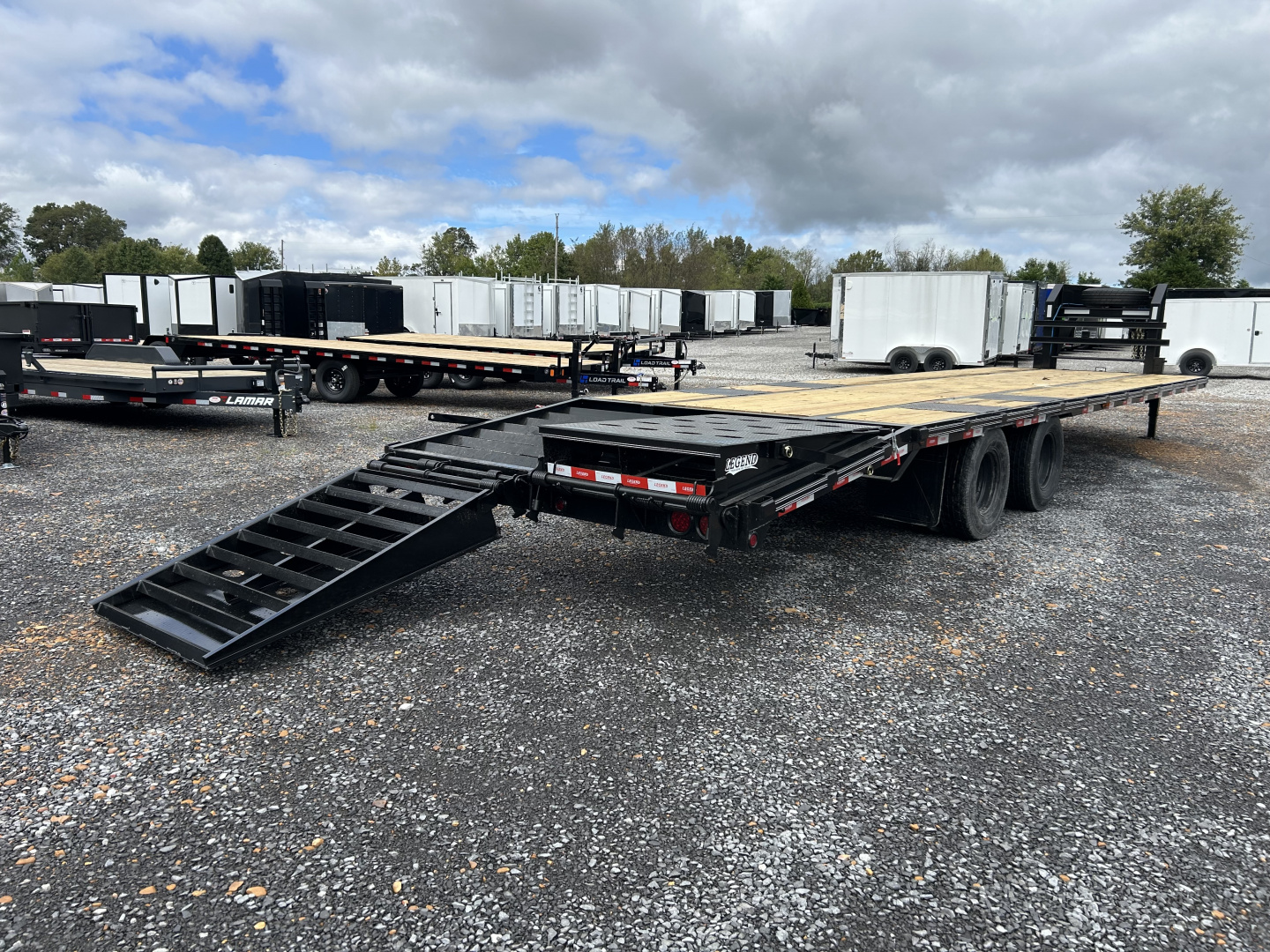 New 2026 Legend 102"X32' 22.5K Gooseneck Flatbed Trailer