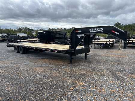 New 2026 Legend 102"X32' 22.5K Gooseneck Flatbed Trailer