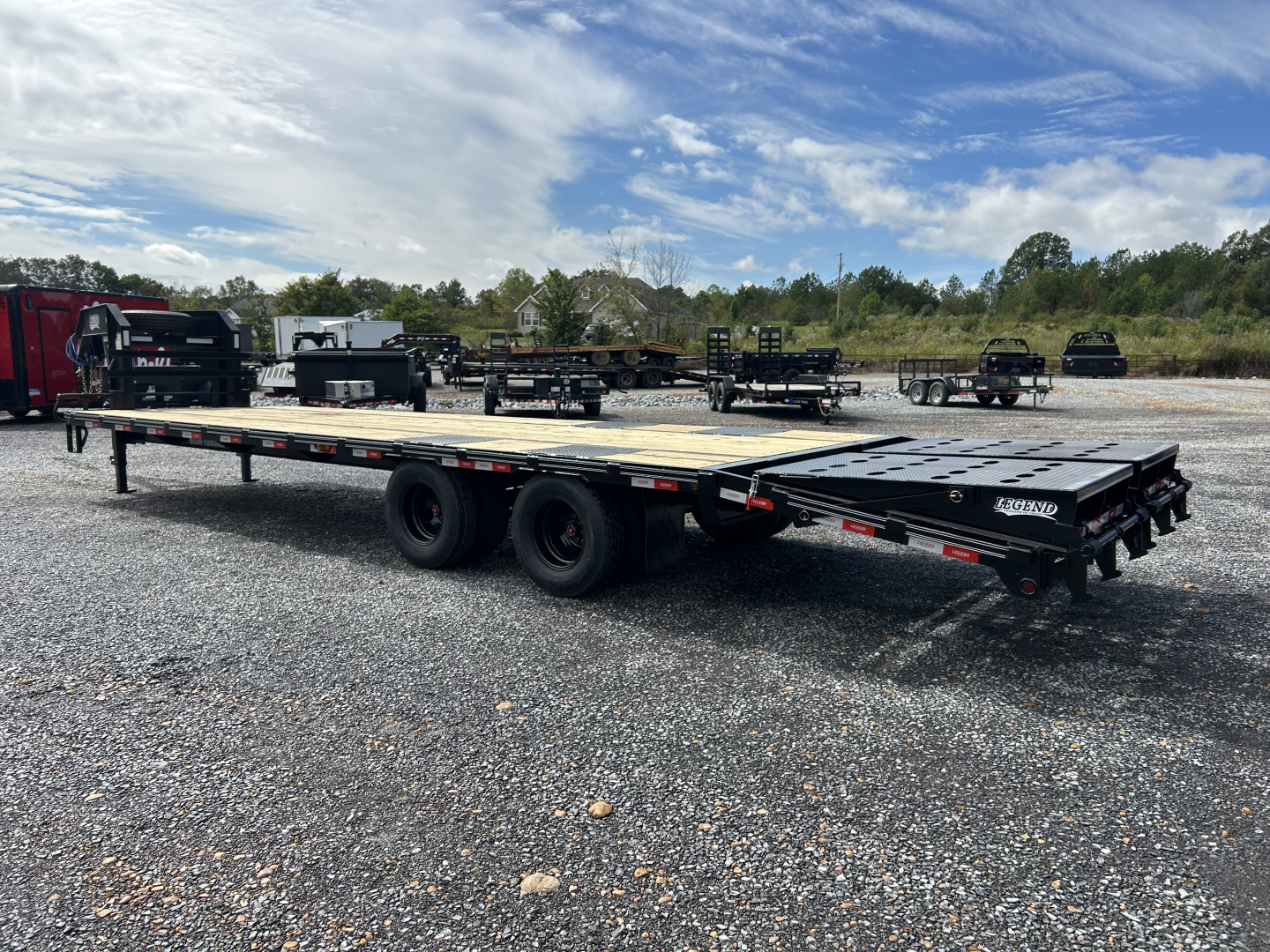 New 2026 Legend 102"X30' 22.5K Gooseneck Flatbed Trailer
