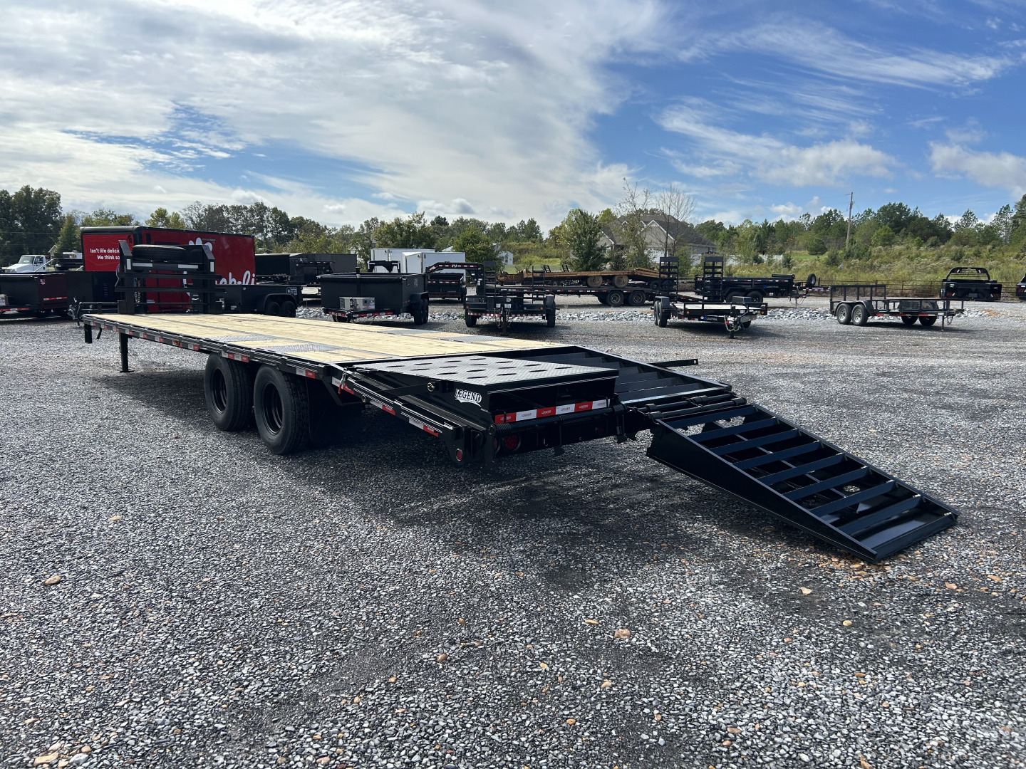 New 2026 Legend 102"X30' 22.5K Gooseneck Flatbed Trailer