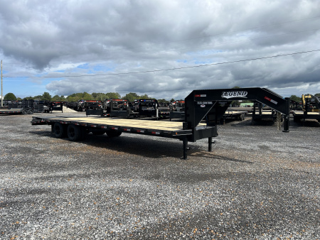 New 2026 Legend 102"X30' 22.5K Gooseneck Flatbed Trailer