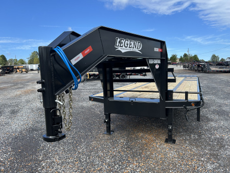 New 2026 Legend 102"X30' 22.5K Gooseneck Flatbed Trailer