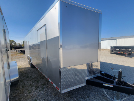 New 2026 Sure-Trac 8.5x24 Pro Series Enclosed Bullnose Car Hauler