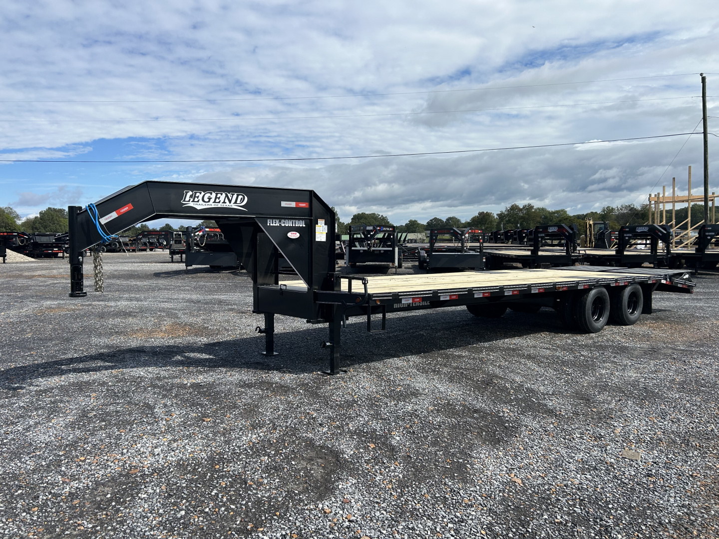 New 2026 Legend 102"X28' 22.5K Gooseneck Flatbed Trailer