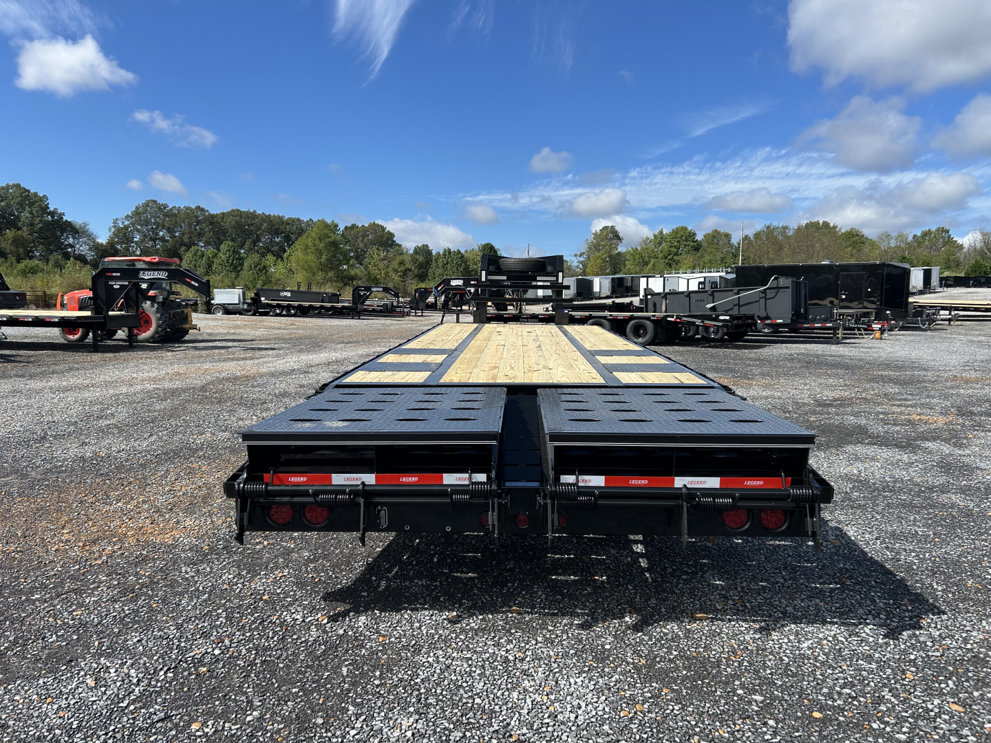 New 2026 Legend 102"X28' 22.5K Gooseneck Flatbed Trailer