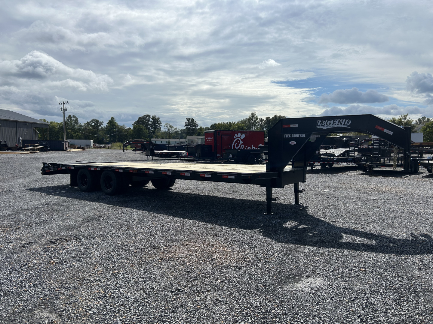 New 2026 Legend 102"X28' 22.5K Gooseneck Flatbed Trailer