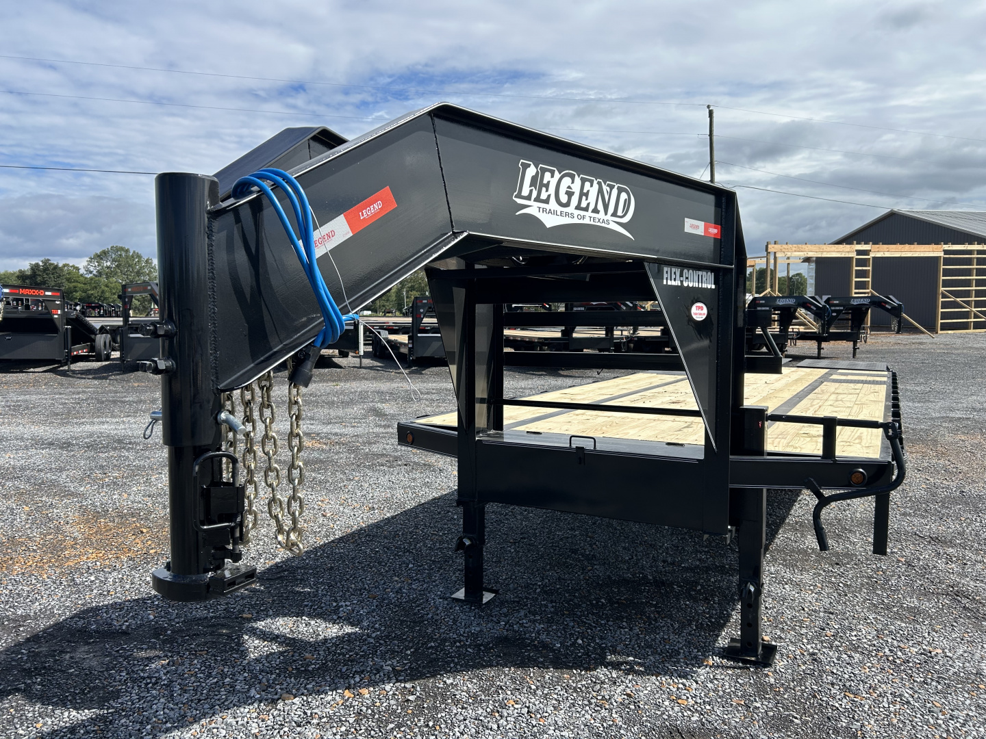 New 2026 Legend 102"X28' 22.5K Gooseneck Flatbed Trailer