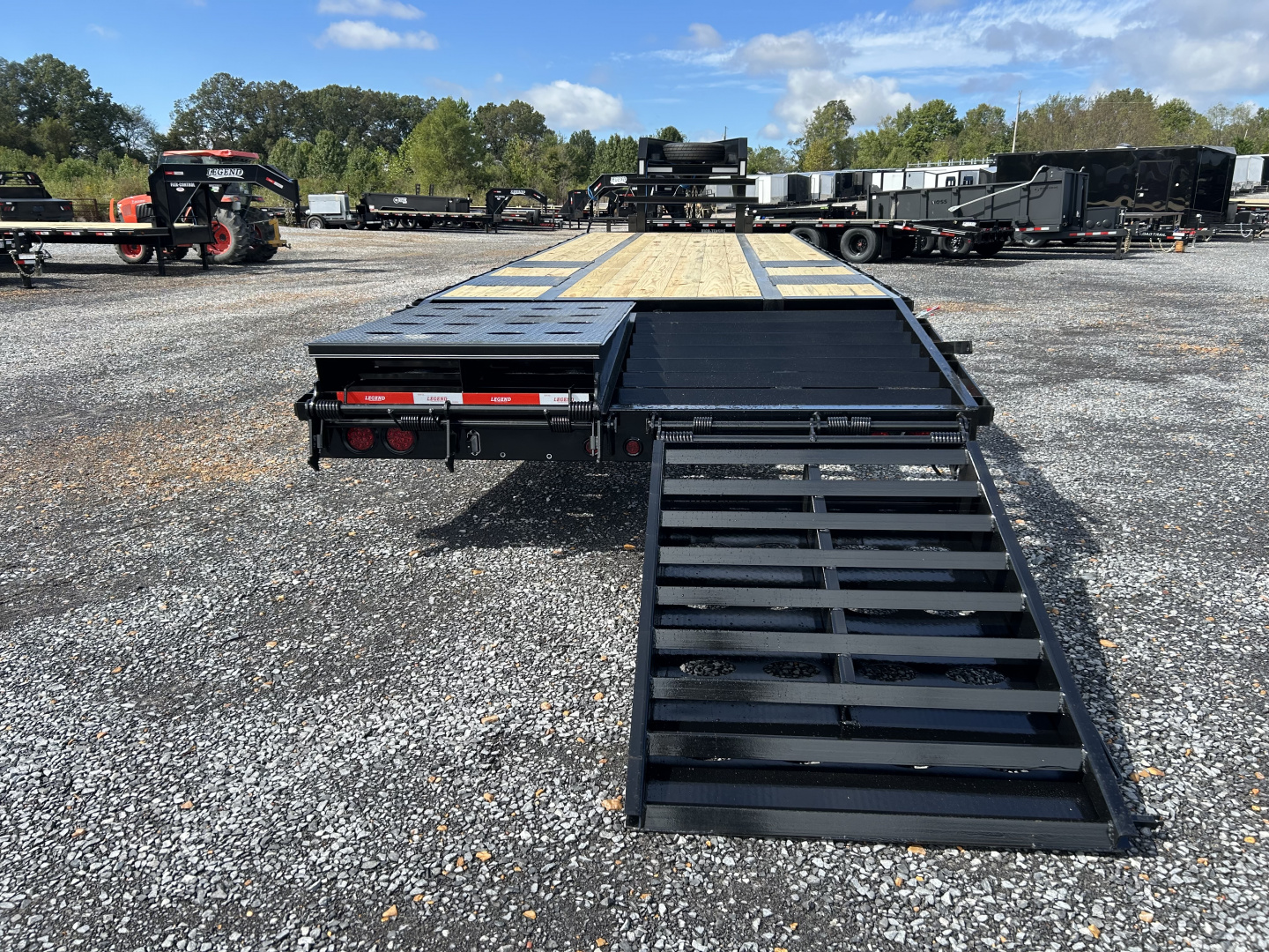 New 2026 Legend 102"X28' 22.5K Gooseneck Flatbed Trailer