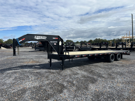 New 2026 Legend 102 X28' 22.5K Gooseneck Flatbed Trailer