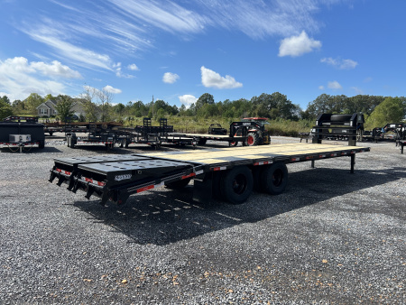 New 2026 Legend 102"X28' 22.5K Gooseneck Flatbed Trailer